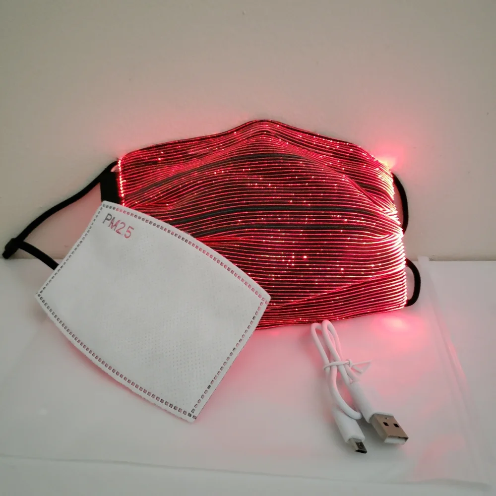 Fashion Light up Adults and Kids LED FACE MASK - Picture 2 of 10
